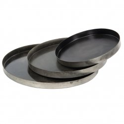 Allt Bricka Tulsa Cloudy Rusty Metall