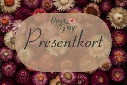 Presentkort Days In Gray