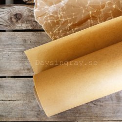 Vaxat kraftpapper Blompapper Natur