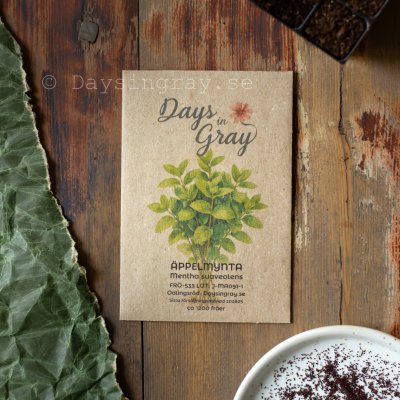 Zoom bild av Äppelmynta Mentha suaveolens