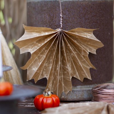 Zoom bild av Vaxat kraftpapper Blompapper Gammelrosa