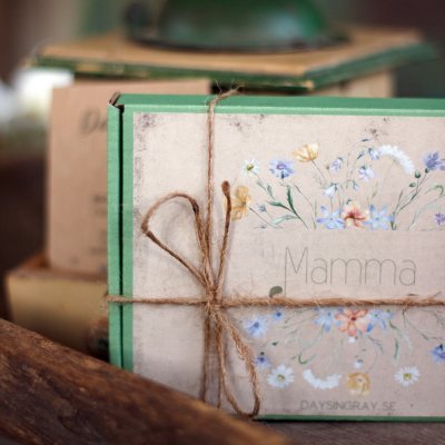 Zoom bild av Blomsterfröer fröpaket morsdag